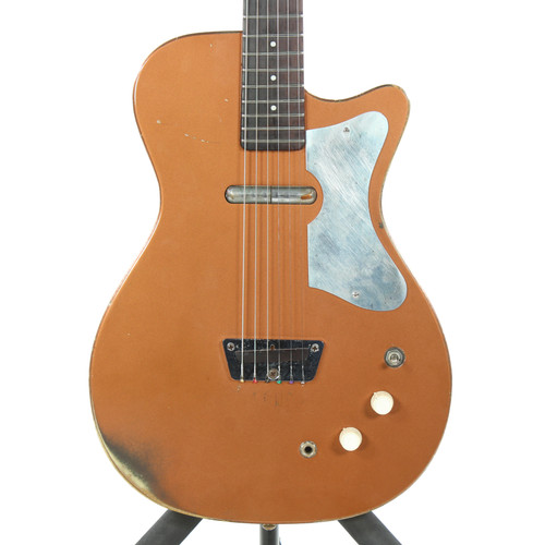 Vist Large View of Product Image Which is Used Silvertone U-1 NECK SWAP Vintage Electric Guitar Goldtop 6-String