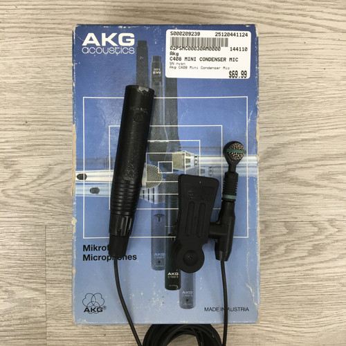 Vist Large View of Product Image Which is Used Akg C408 MINI CONDENSER MIC Condenser Microphone