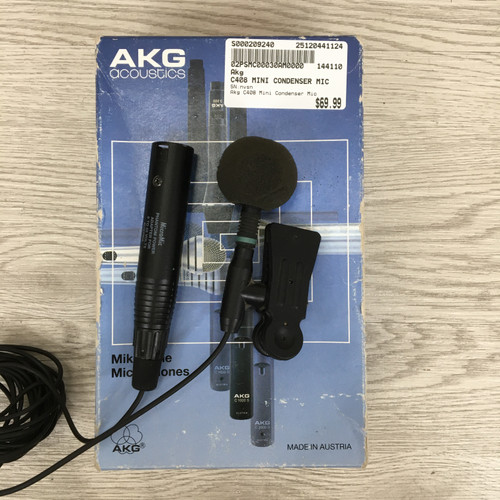 Vist Large View of Product Image Which is Used Akg C408 MINI CONDENSER MIC Condenser Microphone