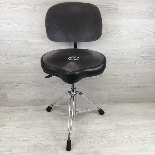 Vist Large View of Product Image Which is Used Roc-N-Soc NITRO GAS THRONE W/BACKREST Drum Throne