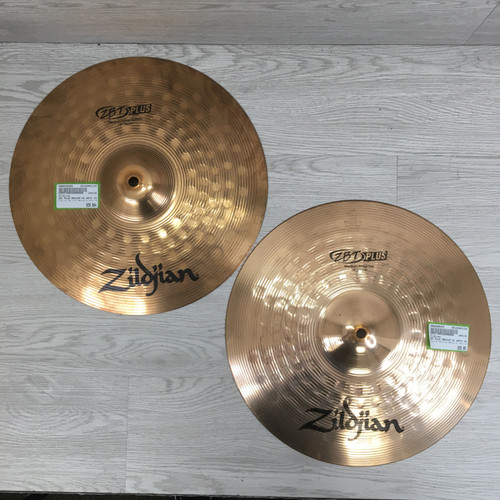 Vist Large View of Product Image Which is Used Zildjian ZBT Plus Medium Hi Hats 14"