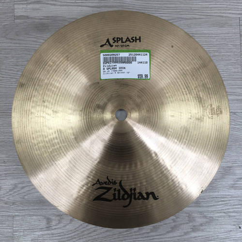 Vist Large View of Product Image Which is Used Zildjian A Splash Cymbal 10"