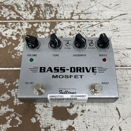 Vist Large View of Product Image Which is Used - Fulltone BASS DRIVE MOSFET - Overdrive Pedal