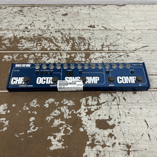 Vist Large View of Product Image Which is Used - Tech 21 BASS FLY RIG Floorboard Effect