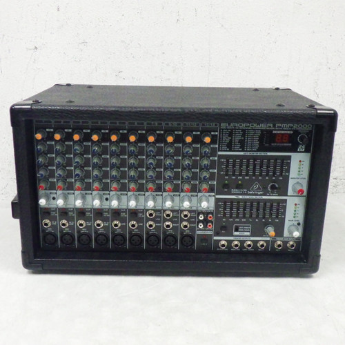 Vist Large View of Product Image Which is Used Behringer Pmp2000 Powered Mixer Head Powered Mixing Head