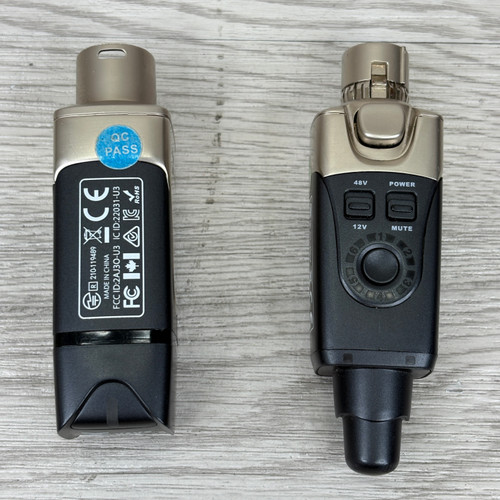 Vist Large View of Product Image Which is Used Xvive U3C XLR Plug-on Wireless System for Condenser Mics