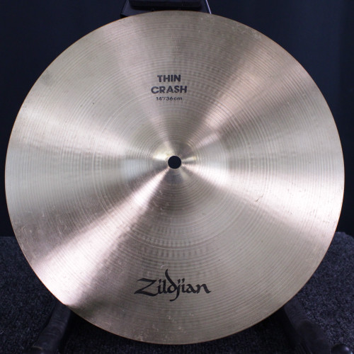 Vist Large View of Product Image Which is Used Zildjian 14 THIN Crash Cymbal 14"