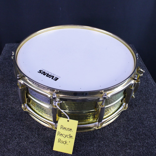 Vist Large View of Product Image Which is Used Pearl JIMMY DEGRASSO SIGNATURE SNARE Metal Snare Drum 14"