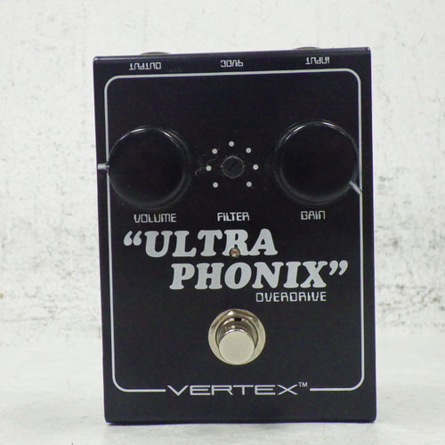 Vist Large View of Product Image Which is Used Vertex Ultraphonix Overdrive Vintage Distortion/Overdrive Pedal