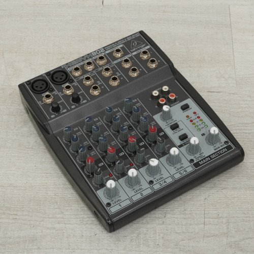 Vist Large View of Product Image Which is Used Behringer XENYX 802 Compact Mixer