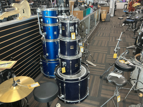Vist Large View of Product Image Which is Used Yamaha 4 PC STAGE CUSTOM SHELLS Drum Shell Kit dark navy