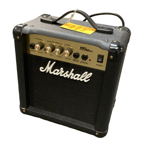 Vist Large View of Product Image Which is Used Marshall MG10CD Solid State Guitar Amp 1 x 5