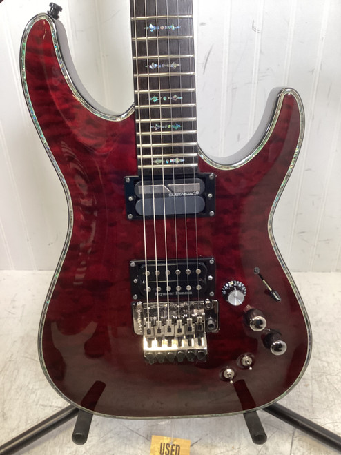 Vist Large View of Product Image Which is Used Schecter HELLRAISER-S S Type Electric Guitar Red 6-String