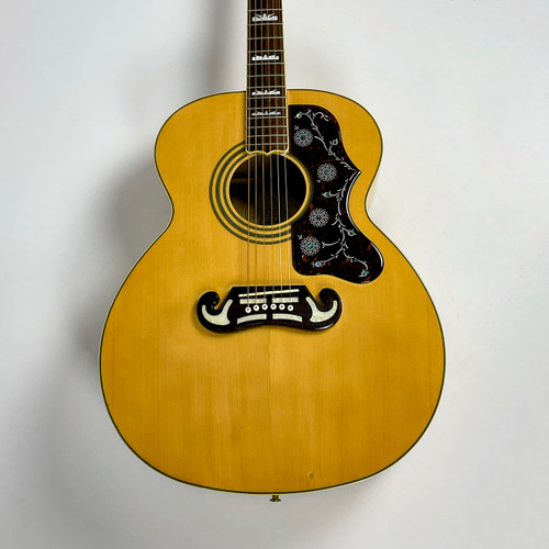 Vist Large View of Product Image Which is Used Epiphone EJ-200 NA Acoustic Guitar Natural
