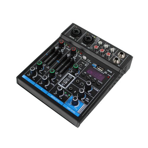Vist Large View of Product Image Which is Used M4 2 CHANNEL MIXER Mixing Console