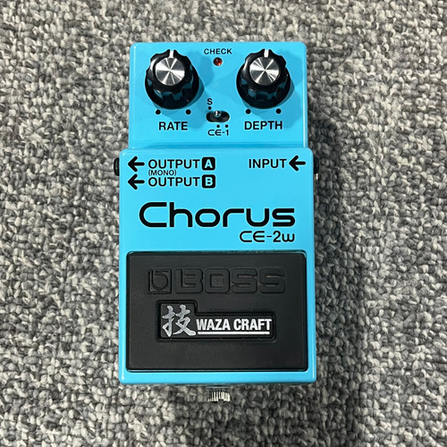 Vist Large View of Product Image Which is Used BOSS CE-2W WAZA CRAFT CHORUS Guitar Pedal