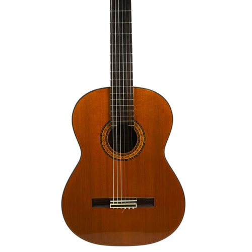 Vist Large View of Product Image Which is Used 70's Takamine C134S W/ HARD CASE Solid Top Acoustic Guitar Amber