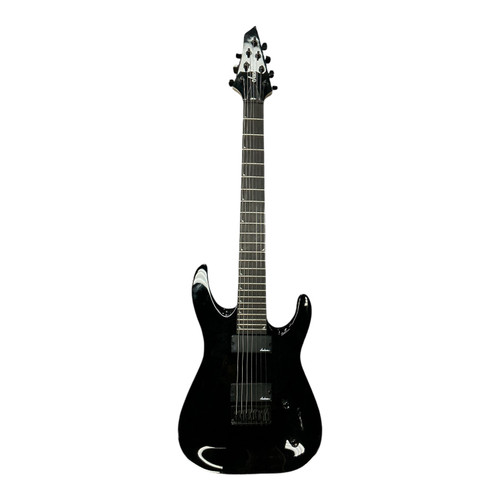 Vist Large View of Product Image Which is Used Jackson JS22 7 STRING Super S Electric Guitar Black 7-String