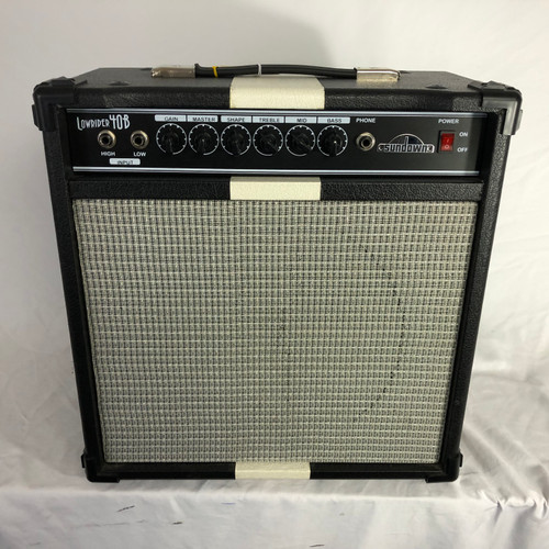 Vist Large View of Product Image Which is Used Sundown LOWRIDER 40B 1 x 10 Bass Combo Amplifier 1 x 10