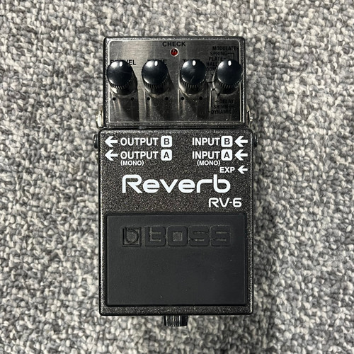 Vist Large View of Product Image Which is Used BOSS RV-6 REVERB Guitar Pedal