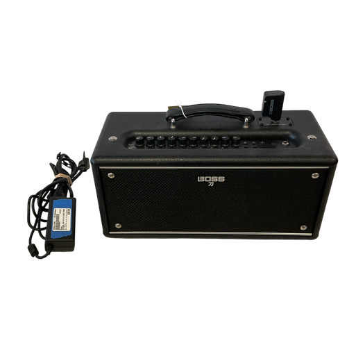 Vist Large View of Product Image Which is Used Boss KATANA AIR EX W/13VDC/TRANSMITTER Solid State Guitar Combo Other