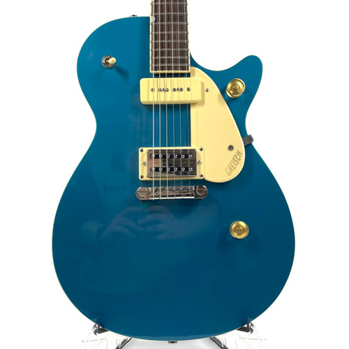 Vist Large View of Product Image Which is Used Gretsch G2215 P90 Streamliner Junior Jet Ocean Turquoise