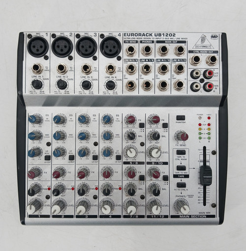 Vist Large View of Product Image Which is Used Behringer UB1202 Compact Mixer