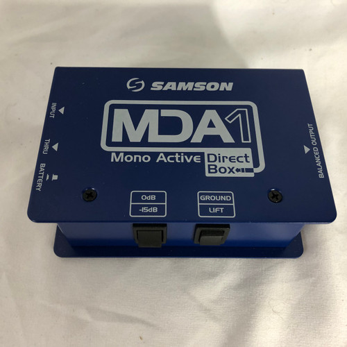 Vist Large View of Product Image Which is Used Samson MDA1 ACTIVE DI BOX Pro Sound Product