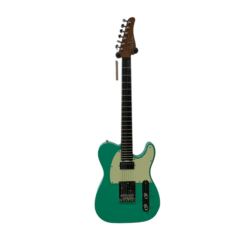 Vist Large View of Product Image Which is Used Schecter NICK JOHNSON PT T Type Electric Guitar Green 6-String