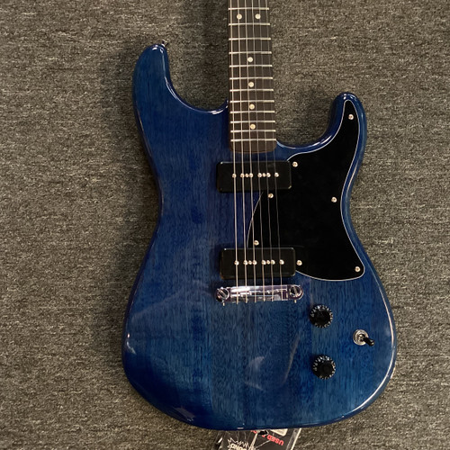 Vist Large View of Product Image Which is Used Squier PARANORMAL STRAT-O-SONIC S Type Electric Guitar Blue 6-String