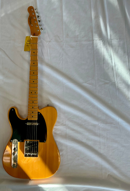 Vist Large View of Product Image Which is Used Left Hand Squier TELECASTER CLASSIC VIBE T Type Electric Guitar Yellow 6-String