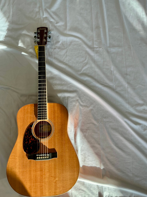 Vist Large View of Product Image Which is Used Larrivee D 02 Solid Top Acoustic Guitar Wood