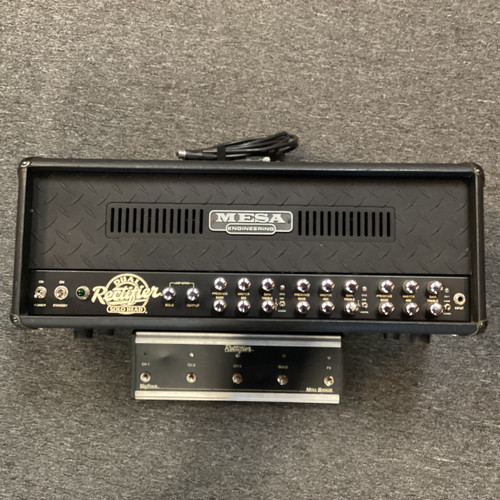 Vist Large View of Product Image Which is Used Mesa Boogie DUAL RECTIFIER 3 CHANNEL Tube Guitar Amplifier Head