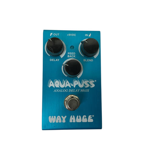 Vist Large View of Product Image Which is Used Way Huge AQUA-PUSS MKIII Delay Pedal