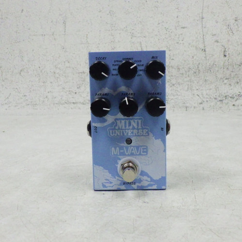 Vist Large View of Product Image Which is Used M-Vave Mini Universe Reverb Pedal