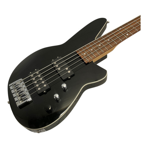Vist Large View of Product Image Which is Used Reverend Mercalli 5 Bass Guitar Black 5-String