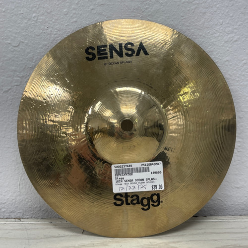 Vist Large View of Product Image Which is Used - Stagg 10IN SENSA OCEAN SPLASH - Splash Cymbal 10"