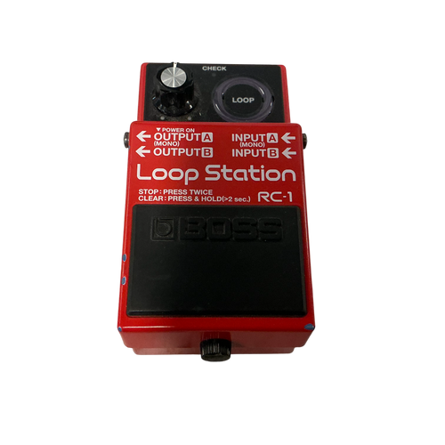 Vist Large View of Product Image Which is Used Boss RC-1 LOOPER Looper Pedal