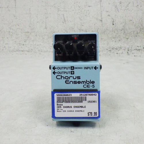 Vist Large View of Product Image Which is Used Boss Ce5 Chorus Ensemble  Pedal