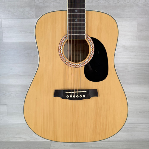 Vist Large View of Product Image Which is Used Arcadia DL38 Acoustic Guitar - Natural - AS IS - Read Description