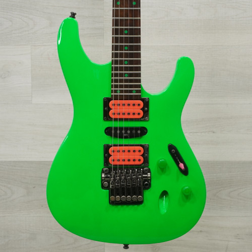 Vist Large View of Product Image Which is Used Ibanez S1XXV Electric Guitar Green