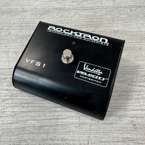 Vist Large View of Product Image Which is Used Rocktron VFS1 Single Button Footswitch