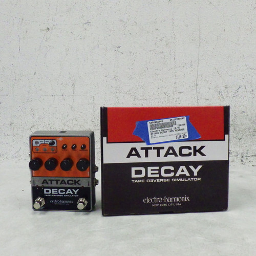 Vist Large View of Product Image Which is Used Electro Harmonix (e/h) Attack Decay Tape Reverse Simulator Guitar Effects Pedal