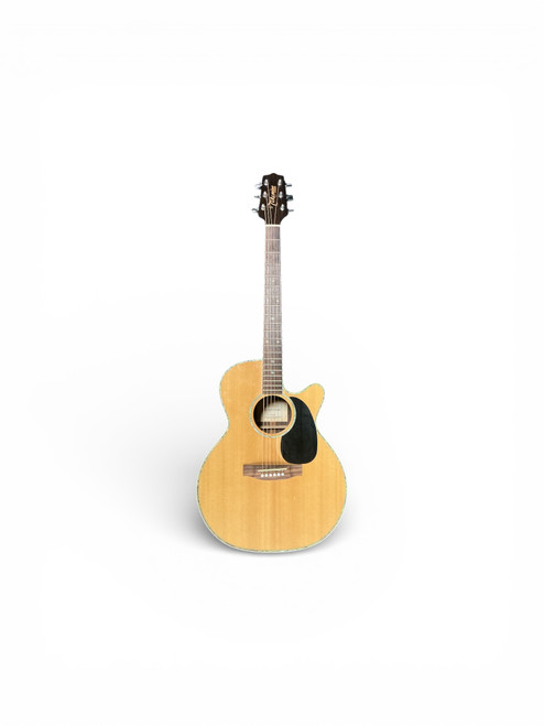 Vist Large View of Product Image Which is Used Takamine EG460SC Solid Top Acoustic Guitar Wood