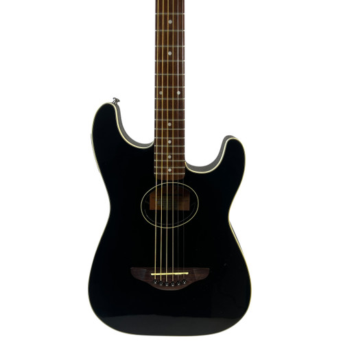 Vist Large View of Product Image Which is Used Fender STRATACOUSTIC Solid Top Acoustic Guitar Black