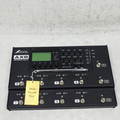 Vist Large View of Product Image Which is Used Fractal Audio Ax8 Guitar Processor Floorboard Amp Modeling + FX