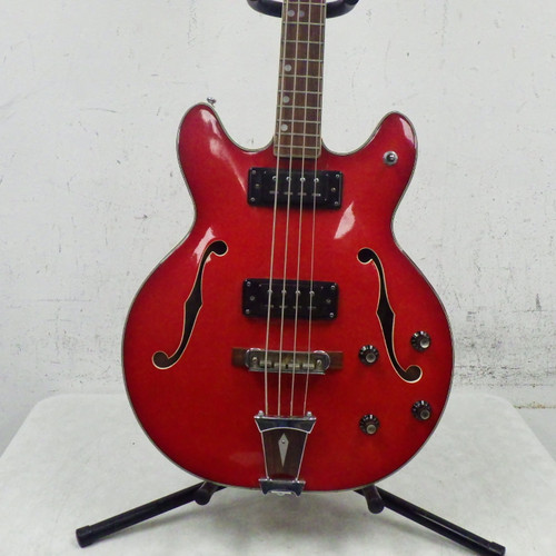 Vist Large View of Product Image Which is Used Epiphone 5120 Semi-Hollow Bass Guitar Vintage Bass Guitar Red 4-String