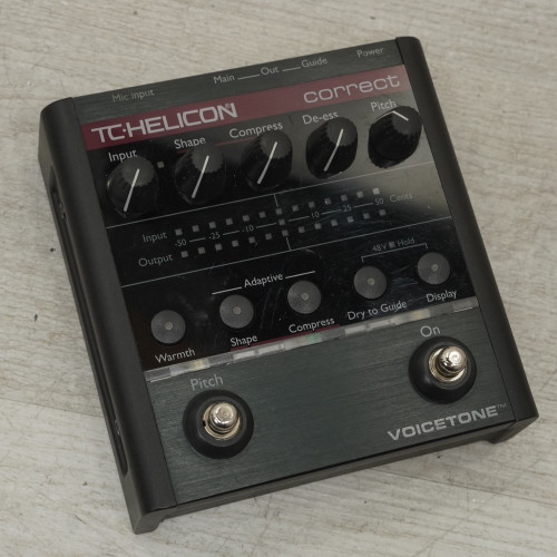Vist Large View of Product Image Which is Used Tc Helicon Voicetone Correct Pro Sound Effects Unit
