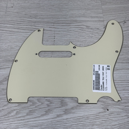 Vist Large View of Product Image Which is Used Fender PICKGUARD TELE MINT GREEN Guitar Accessory