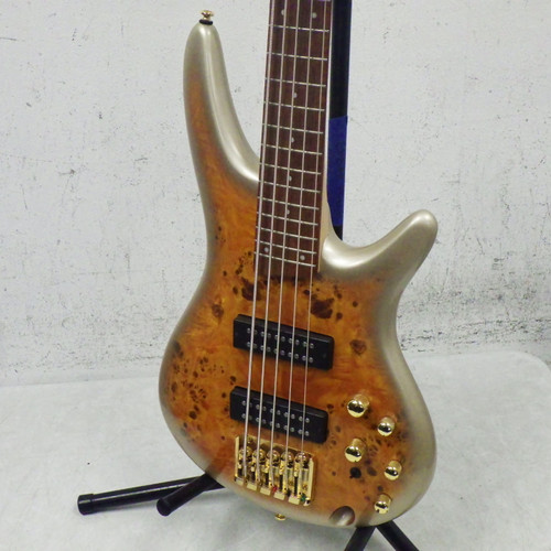 Vist Large View of Product Image Which is Used Ibanez SR405EPBDX Bass Guitar Orange 5-String